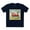 Navy, variant on Stamp Shirt, Postage Stamp Shirt