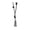 Silver, variant on Peapod Charm Necklace Faux Pearl Peas Pendant Necklace Lightweight Long Cord Necklace Jewelry Gift for Men Women