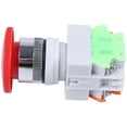 thumbnail image 4 of Red Mushroom Cap 1NO 1NC Emergency Stop Push Button Switch AC 660V 10A, 4 of 5
