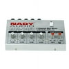 Nady MM-14FX 4-Channel Microphone Mixer with integrated echo effect - ¼? Inputs & output - Delay time & Depth controls