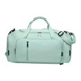 thumbnail image 4 of fenteer Travel Duffle Bag Carry on Tote Large Capacity Fitness Bag Sports Duffle Bag Green, 4 of 8