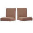 thumbnail image 1 of Funda protectora para silla de comedor, funda protectora Universal para muebles de oficina, Protector exterior, funda giratoria, suministros para el hogar, Chocolate, 2 paquetes Eigraketly HA012490-09, 1 of 5