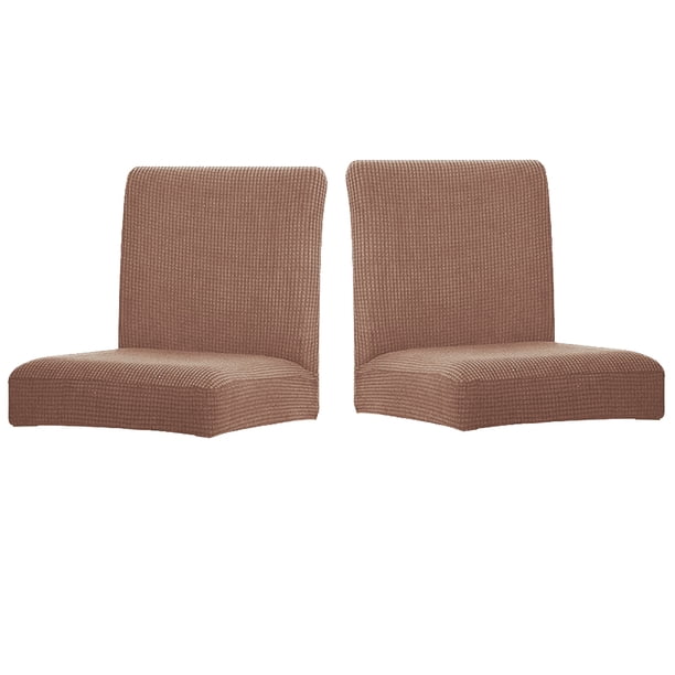 Funda protectora para silla de comedor, funda protectora Universal para muebles de oficina, Protector exterior, funda giratoria, suministros para el hogar, Chocolate, 2 paquetes Speravity HA012490-09