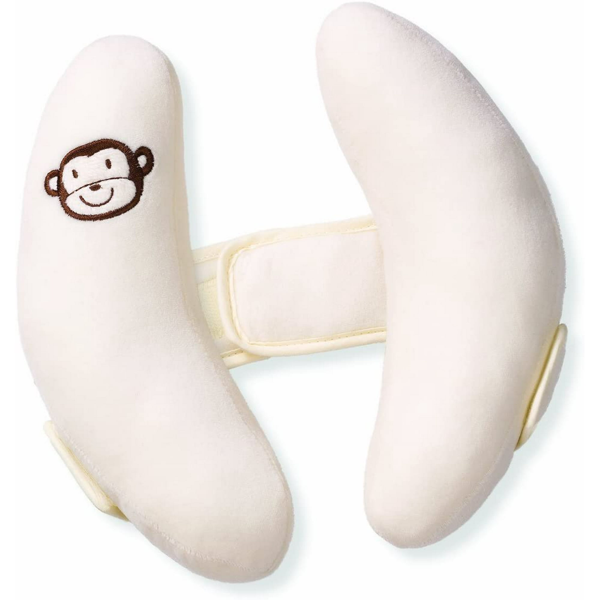 Adjustable Toddler Headrest Neck Support Banana Shape Travel Pillow Best Headrest for Car Seat Pushchair for 0 2 Years Baby White Walmart