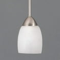 thumbnail image 3 of Yosemite Home Decor Mirror Lake 1 Light Mini Pendant in Brush Nickel, 3 of 5
