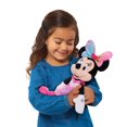 thumbnail image 2 of Disney Junior Minnie Mouse Sparkle and Sing Minnie Mouse, 13 Inch Feature Plush with Lights and Sounds, 2 of 8