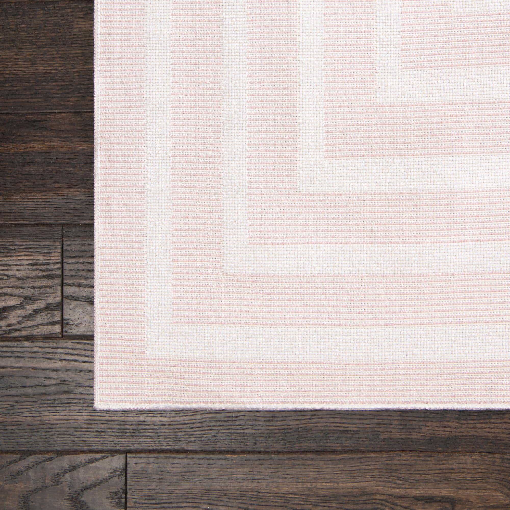 Sabrina Soto Casa Collection Area Rug - Toluca (2' 3" x 6' Runner Pink/Ivory)