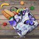 thumbnail image 5 of Easygdp Butterflies Bolsa Tote para Mujer, Bolso de Hombro para Trabajo, Playa, Viajes, Compras y Supermercado, 5 of 7