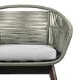 thumbnail image 2 of Oasis Tutti Frutti Outdoor 5 Piece Round Dining Set with Gray Rope and Cushions, 2 of 9