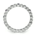 thumbnail image 2 of Sterling Silver Amethyst & Diamond Ring, 2 of 8