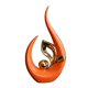 thumbnail image 5 of Escultura de arte abstracto moderno, pieza central, adorno artesanal decorativo, figura decorativa para Grande, 5 of 9