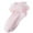 Pink, variant on FAIWAD Toddler Girls Ruffle Socks Lace Frilly Dress Dance Socks Kids Cute Princess Socks, 1-13Years