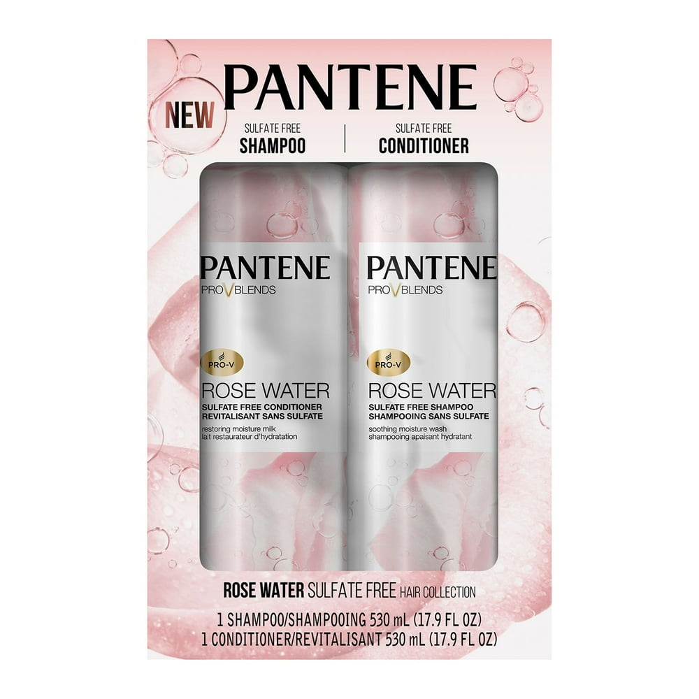 Pantene ProV Blends Rose Water SulfateFree Soothing Shampoo and
