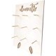 thumbnail image 1 of Soporte de pared para donas, soporte de pared de madera para donas, soporte para donas, decoración para tartas, dulces, bodas, cumpleaños, 1 of 6