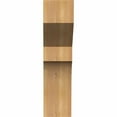 thumbnail image 2 of 5 1/2"W x 10"D x 22"H Monterey Smooth Corbel, Western Red Cedar, 2 of 9