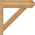 thumbnail image 3 of Ekena Millwork 8"W x 28"D x 28"H Traditional Rough Sawn Craftsman Outlooker, Western Red Cedar, 3 of 4
