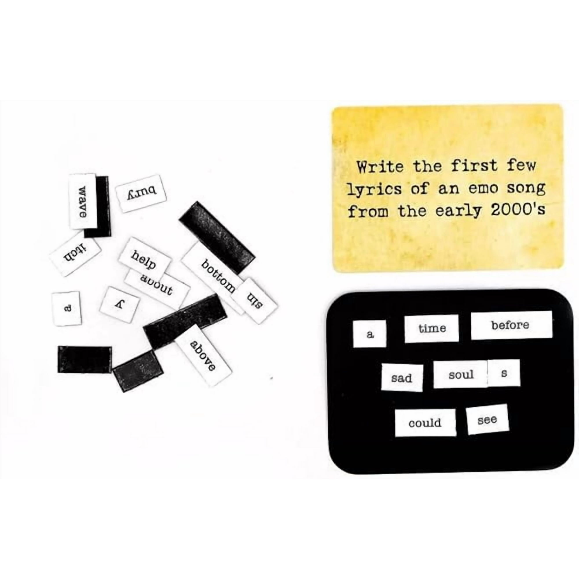 Ransom Notes The Ridiculous Word Magnet Party Board Game, House Party Edition by Very Special Games