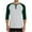 Green, variant on YOIAVAIOY Men's Color Block Henley Shirt Raglan 3/4 Sleeve Button T-Shirt Summer Casual Blouse Tops Beige XXL