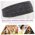 thumbnail image 2 of HUGFEGWE 2pcs Sports Headband Miss Double Layer Sweatband Polyester U2536-23152, 2 of 9