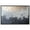 Black Frame, variant on Silvered Layers Canvas Blue Abstract Art by Art Remedy, Silver Frame, 15" x 10"