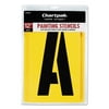 Chartpak Painting Stencil Set, A-Z Set, Manila, 26/Set