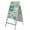 Silver, variant on M&T Displays 22x28 Silver A-Frame Sign, Double-Sided Slide-In Poster Board for Sidewalk Display