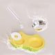 thumbnail image 5 of Comederos de plástico duraderos para mascotas, doble plato para gatos y perros, estación de alimentación para interiores, diseño elevado para mayor comodidad, comederos y bebederos fáciles de limpiar., 5 of 5
