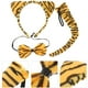 thumbnail image 2 of 3 sets Animales Disfraz de disfraces Tigre Tiger Tada de inclinación y cola para niños adultos para niños adultos, 2 of 5