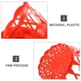 thumbnail image 3 of FENGGUIQU 12Ud Cesta Plástica Roja Para Almacenaje Multifuncional Y Ligero Y Resistente, 3 of 6