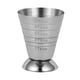 thumbnail image 5 of Vaso medidor de acero inoxidable, medidor de 2,5 oz, accesorio de bar, herramienta para vino plateado, 5 of 9