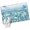 SkyBlue, variant on Turquoise Jellyfish Coastal Area Rugs 3'x5', Washable Small Throw Rugs for Living Room Bedroom, Summer Beach Ocean Seaweed Indoor Outdoor Rug Non-Slip Low Pile Carpet Runner Reversible Floor Mats