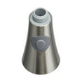 thumbnail image 3 of Kitchen Faucet Head Replacement, Angle Simple Kitchen Sink Faucet Parts, Pull Down Faucet Sprayer Head Nozzle, Stream Spray and Pause Mode, Stainless Steel, 3 of 10