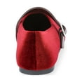 thumbnail image 3 of Weekend Academy Girls Velvet Ballet Flats, 3 of 6