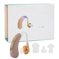 thumbnail image 1 of Audífono profesional para personas mayores, amplificador de sonido portátil con tapones para los oídos., 1 of 14