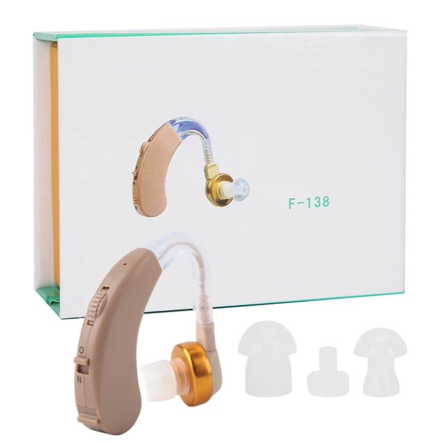 Audífono profesional para personas mayores, amplificador de sonido portátil con tapones para los oídos.