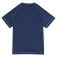 thumbnail image 6 of FORMRS Boys Rash Guard with Short Sleeves UPF 50+ Swim Shirts Sizes 3-12T, Blue Anchor, 6 of 6