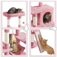 thumbnail image 3 of Torre para gatos de 63 pulgadas, árbol para gatos de varios niveles, árbol alto con postes rascadores cubiertos de sisal y condominio, centro de activ, 3 of 8
