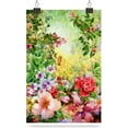 thumbnail image 7 of Poster Prints Wall Paper Art Decor Oil Painting Vintage Flowers 12x18 inch Photo Picture Poster for Home Bedroom Living Room Kitchen, 7 of 7