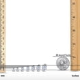 thumbnail image 4 of 7mm Solitaire Screw Back Stud Earring Round Simulated CZ Solid 925 Sterling Silver, 4 of 5