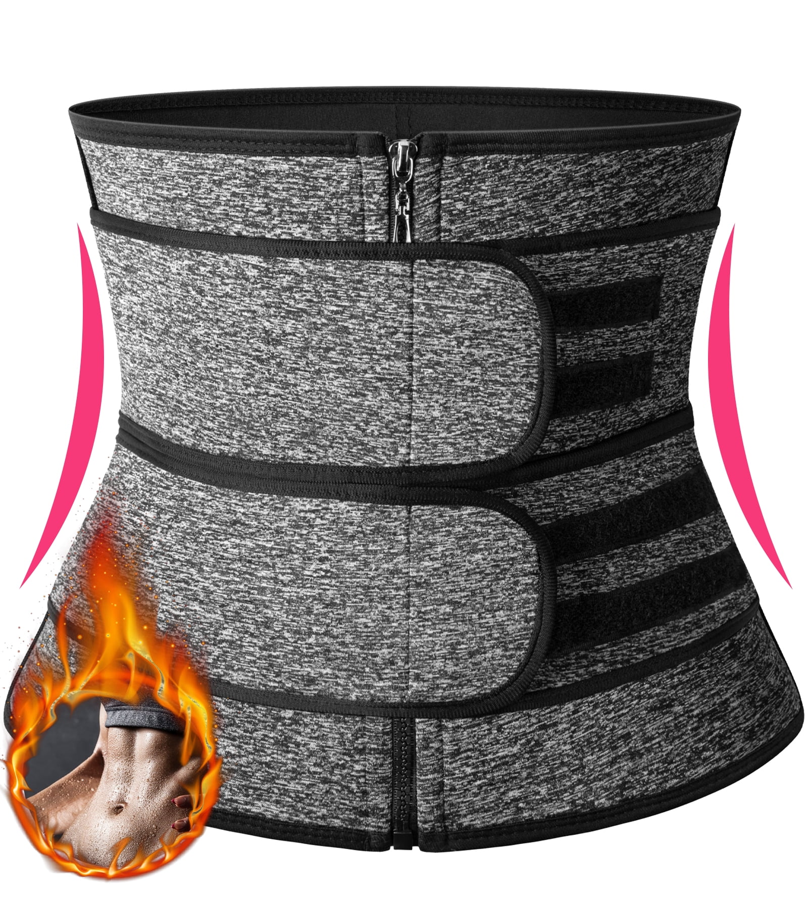 sweat waist trainer plus size