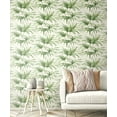 thumbnail image 2 of NextWall Tropical Palm Leaf Peel and Stick Wallpaper, 2 of 7