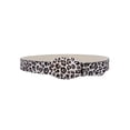 thumbnail image 2 of Snap On Leopard Print Animal Fur Fashion Belt, 2 of 2