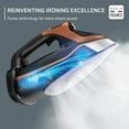 thumbnail image 4 of Rowenta Steam Force Pro Iron for Clothes, Stainless Steel Soleplate, 1850 Watts, Smart Screen, Handheld Iron, Black & Copper, DW9580, 4 of 10