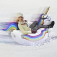 thumbnail image 3 of Greeniant Tubo de nieve Trineo de nieve inflable Engrosamiento Unicornio Tubo de nieve Juguetes de nieve para niños Adultos al aire libre Accesorios de cámara y óptica Greeniant OD014018-00, 3 of 6
