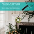 thumbnail image 4 of Zcyifa 4pcs Over The Door Wreath Hanger For Front Door Black Wrought Iron Hook For Garland Decorative Door Hanger Hook For Xmas And Halloween Wreaths, 4 of 10