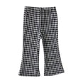 thumbnail image 3 of Usaibhir 1-12T Girls Leggings and Flared Pants Set, Toddler Girls Flare Leggings Soft and Stretchy Little Girl Bell Bottoms Pack of 3, 3 of 4