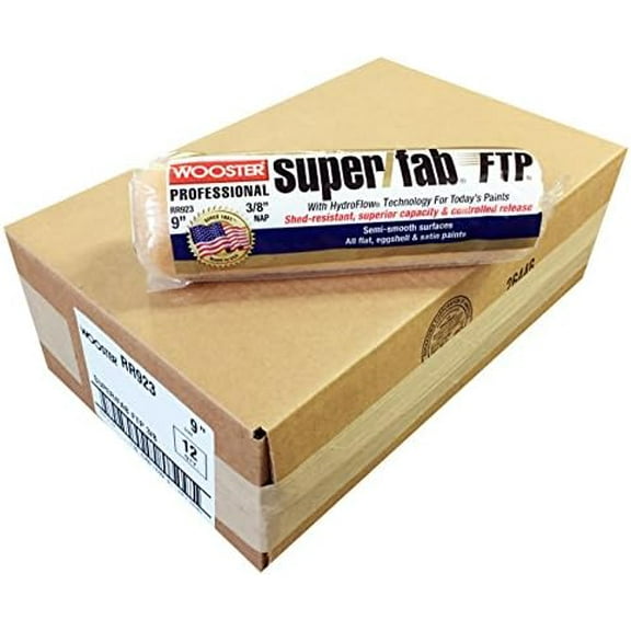 RR923 9 inch3/8 inch Nap Roller Cover - Pack of 12