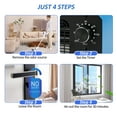 thumbnail image 4 of Mistaha Ozone Air Purifier Machine 20000mg/h - Blue Color - US Standard Plug - Household/Smoke/Car/Pet Odor Eliminator - Ozone Ionizer Air Cleaner - HS-A04, 4 of 6