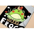 thumbnail image 6 of Just A Girl Who Loves Frogs Blanket Gifts for Frogs Lover 80 x 60 Inch for Adult,Just A Girl Who Loves Frogs Fannel Fleece Throw Blanket Super Soft Throws Blanket for Bed Couch Sofa, 6 of 6