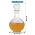 thumbnail image 3 of Decantador MDLUU Glass 1000 ml/33.8 oz con tapón hermético, 3 of 7